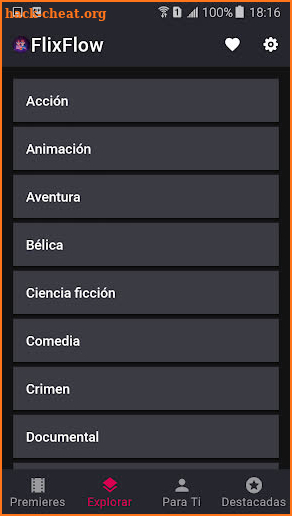 🎬 FlixFlow: App Para Ver Peliculas 🍿 screenshot