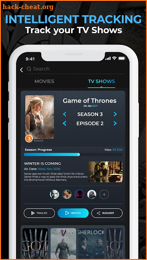 Flixi - Movie & TV tracking and recommendations screenshot