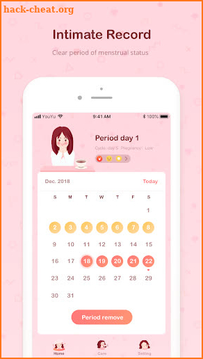 Flo Period Tracker screenshot