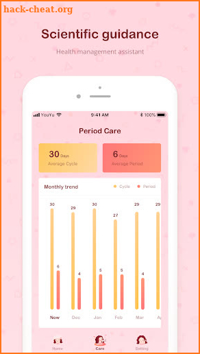 Flo Period Tracker screenshot