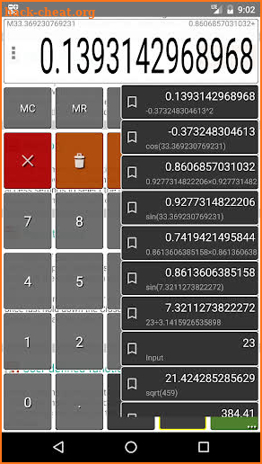 Floating Calculator screenshot