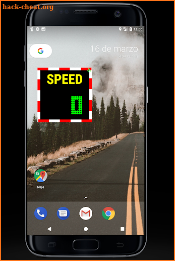 Floating Light Speedometer PRO screenshot