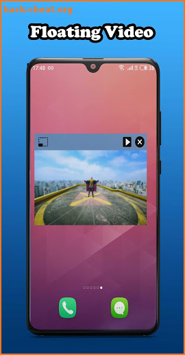 Floating Tube Video Player (Multitasking) screenshot