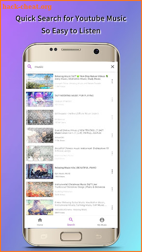 Floating Tunes-Free Music Video Player screenshot