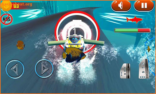 Floating Underwater Cars Racing screenshot