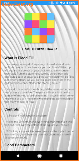 Flood Clash Puzzle screenshot