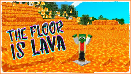 Floor is Lava Maps for MCPE screenshot