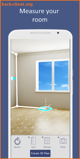 Floor Plan Augmented Reality screenshot