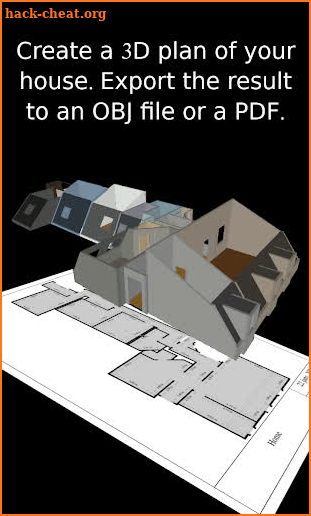 Floor plan - Home improvements in AR - Wodomo 3D screenshot