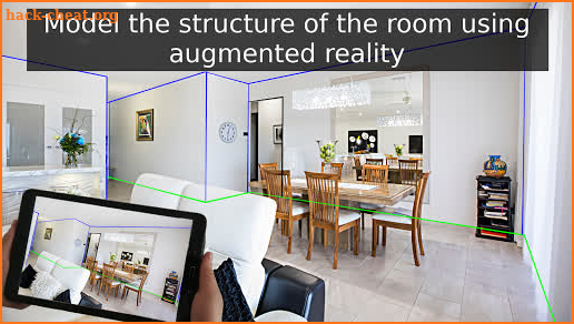 Floor plan - Home improvements in AR - Wodomo 3D screenshot