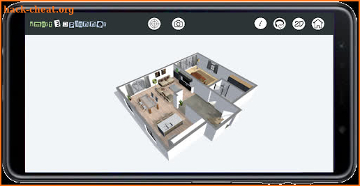 Floor plan smart3Dplanner Pro screenshot