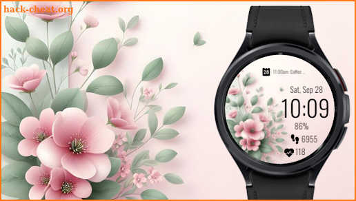 Flora Digital Watch Face screenshot