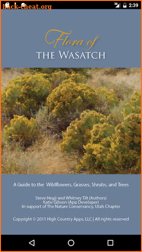 Flora of the Wasatch screenshot