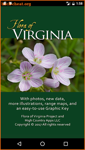 Flora of Virginia screenshot