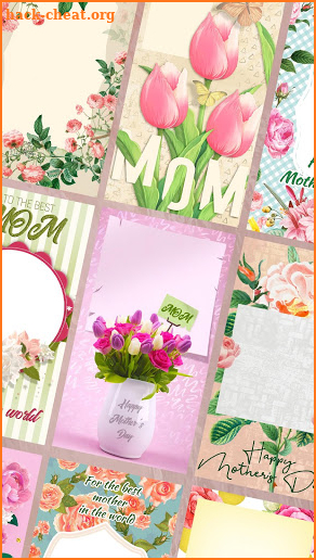 Floral Happy Mother's Day Cards screenshot