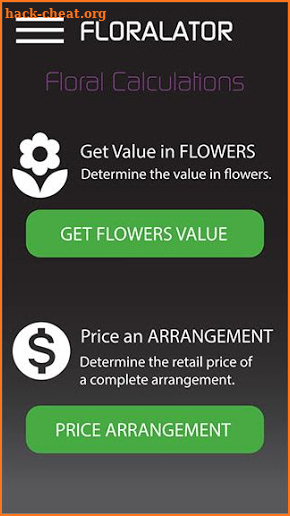 Floralator - Floral Designer Calculator screenshot
