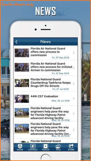 Florida Army National Guard screenshot