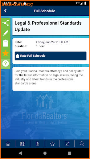 Florida Association of Realtors screenshot
