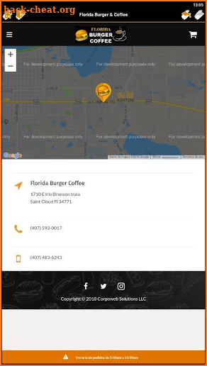Florida Burger & Coffee screenshot