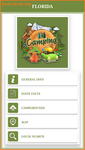 Florida Campgrounds screenshot