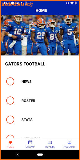 Florida Gators screenshot
