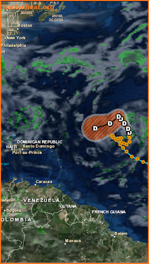 Florida Hurricane Tracker screenshot