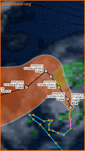 Florida Hurricane Tracker screenshot