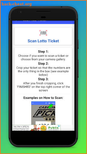 Florida Lottery Ticket Scanner & Checker screenshot