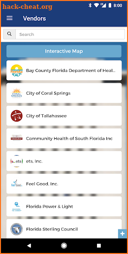 Florida Sterling Council screenshot