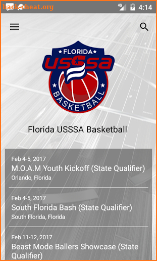 Florida USSSA Basketball screenshot