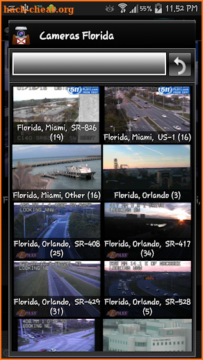 Florida Webcams - Traffic cameras screenshot