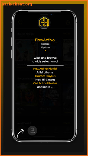 Flow Activo Music screenshot