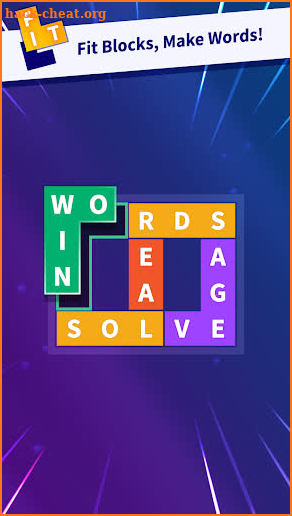 Flow Fit - Word Puzzle screenshot