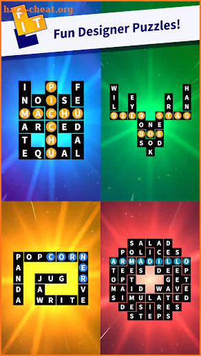 Flow Fit - Word Puzzle screenshot