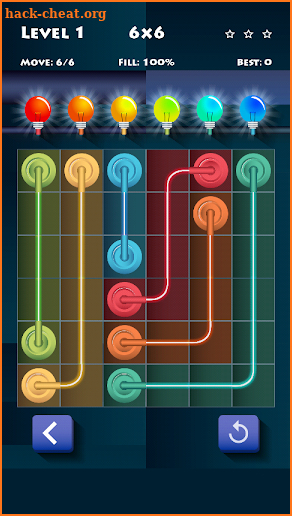 Flow Free: Connect Electric Puzzle screenshot