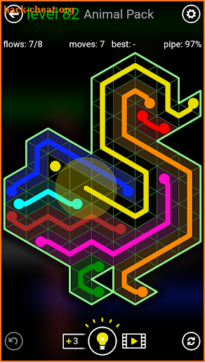 Flow Free: Shapes screenshot