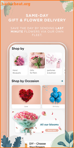 Floward Online Flowers & Gifts screenshot