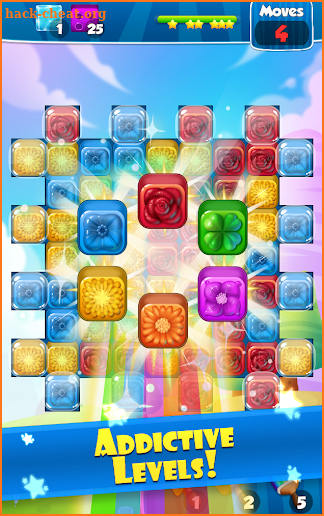 Flower Blast Cubes screenshot