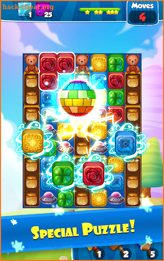 Flower Blast Cubes screenshot