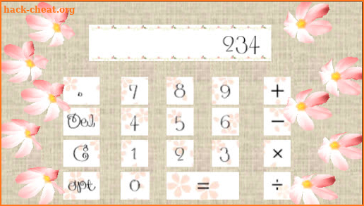 Flower Calculator screenshot