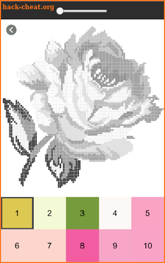 Flower Coloring Book, Flower Color By Number screenshot