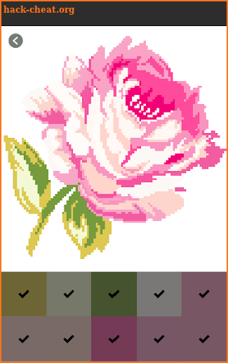 Flower Coloring Book, Flower Color By Number screenshot