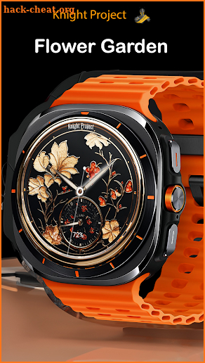 Flower Garden Watch Face screenshot