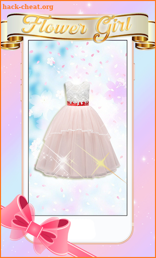 Flower Girl Dress Photo Maker screenshot