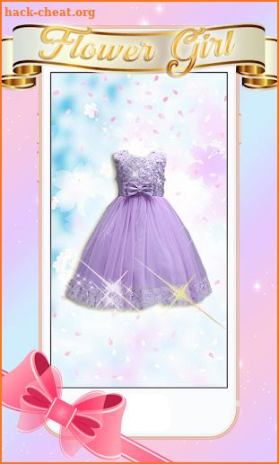 Flower Girl Dress Photo Maker screenshot