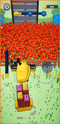Flower Harvester 3D screenshot