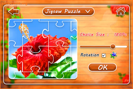 Flower Jigsaw Puzzle screenshot