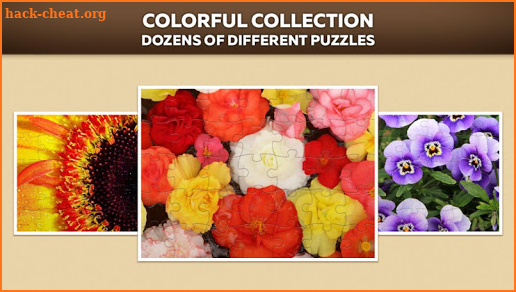 Flower Jigsaw Puzzle Free screenshot
