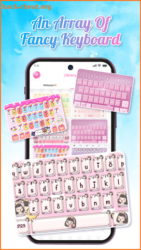 Flower Language Keyboard Theme screenshot