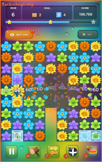 Flower Match Puzzle screenshot